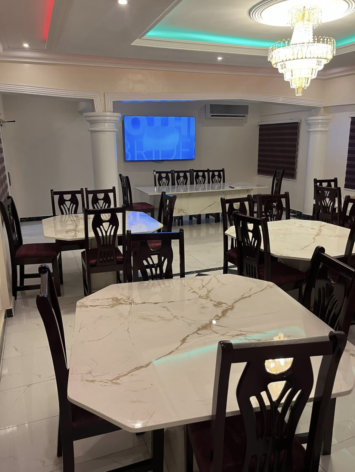 Hotel dining room